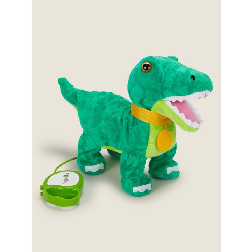 Hapello Green Walking Dinosaur GOODS ASDA   