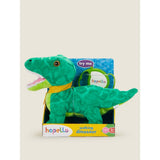 Hapello green walking dinosaur toy, UK version