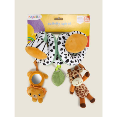 Hapello Animal Activity Spiral plastic toy (British brand)