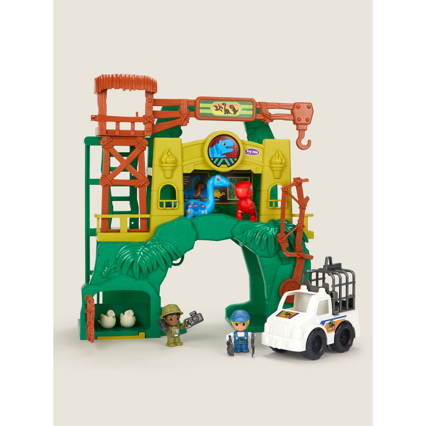 Hapello Dino Rescue Station Playset GOODS ASDA   