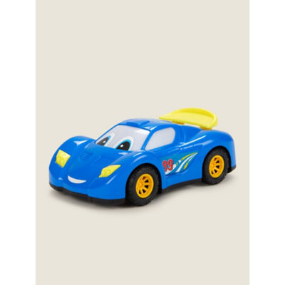 ASDA Hapello Blue Racing Car Toy- Buy online at McGrocer