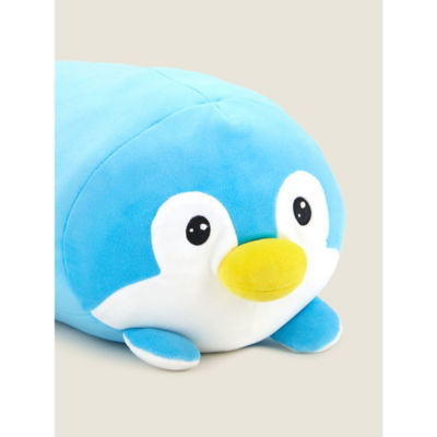 Hapello Penguin Cuddle Squish plush toy 50cm, imported from the UK