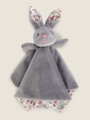 ASDA Hapello Grey Bunny Baby Comforter- Buy online at McGrocer