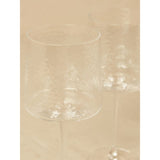 At Home with Stacey Solomon Clear Hammered Wine Glasses - Set of 2