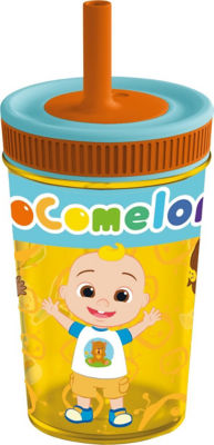 ASDA CoComelon AutoPop Leak-Proof Water Bottle 420ml- Buy online at McGrocer