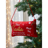 George Home Santa Key Christmas Bauble plastic decoration, imported from the UK