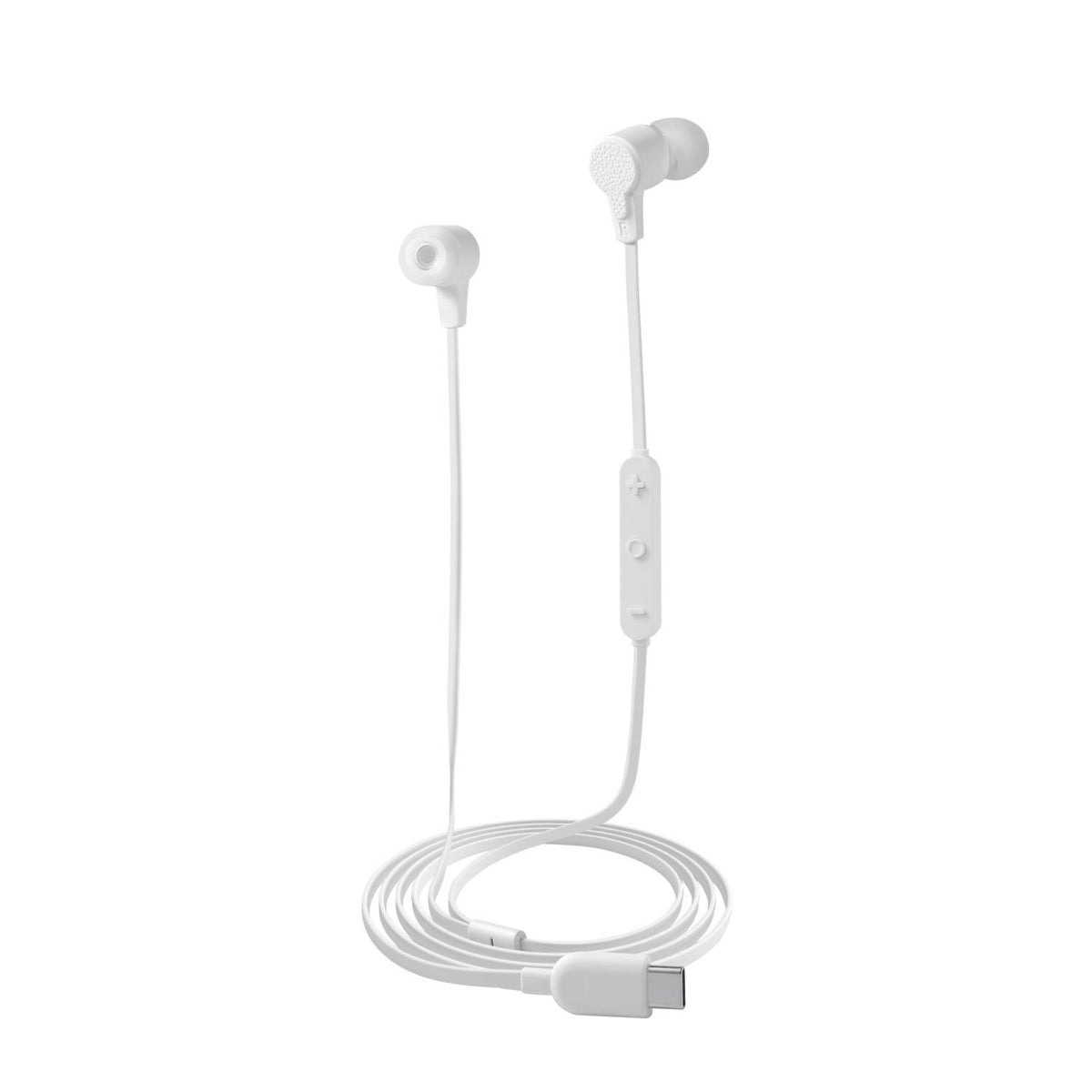 ASDA Tech USB C earbuds white, UK version