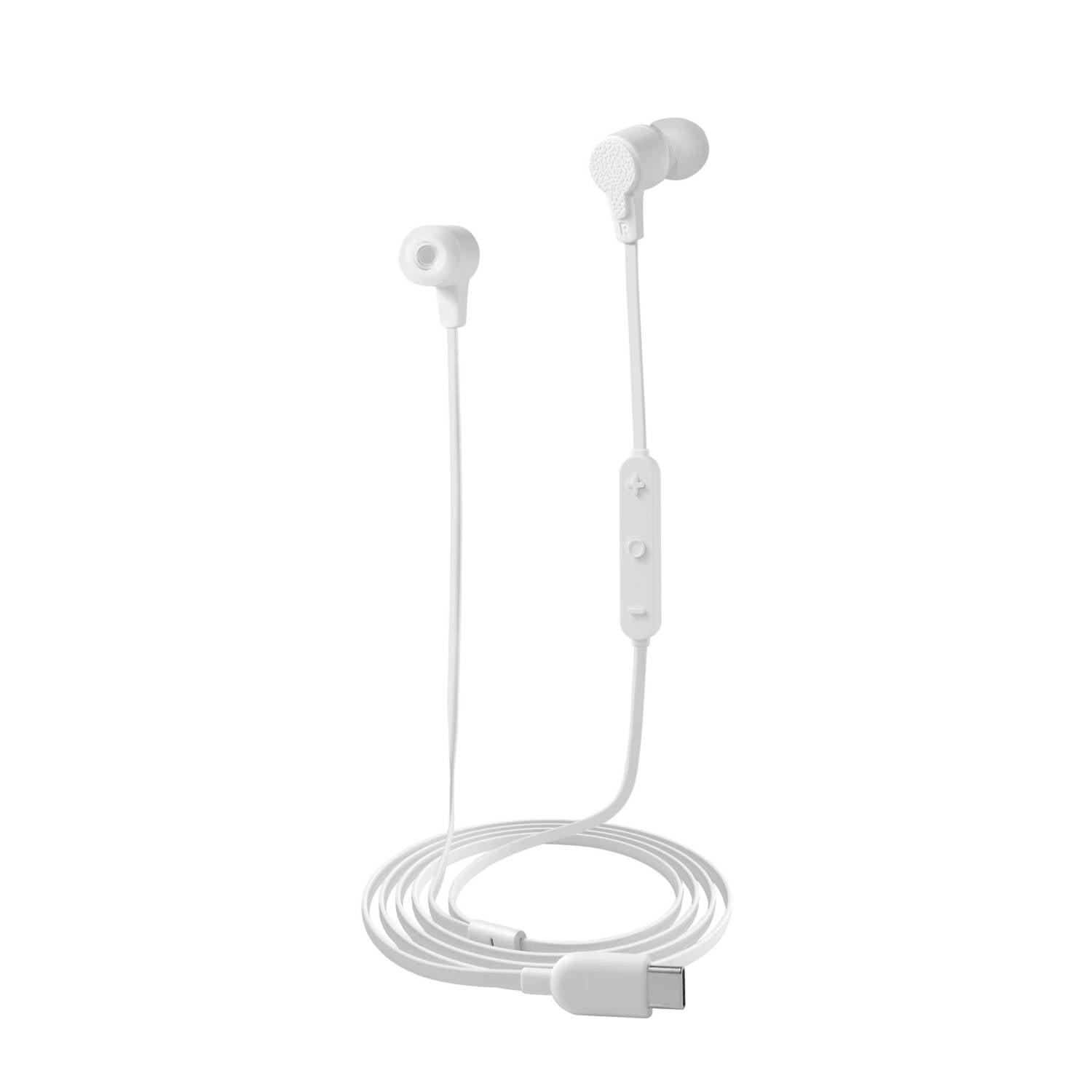 ASDA Tech USB C earbuds white, UK version