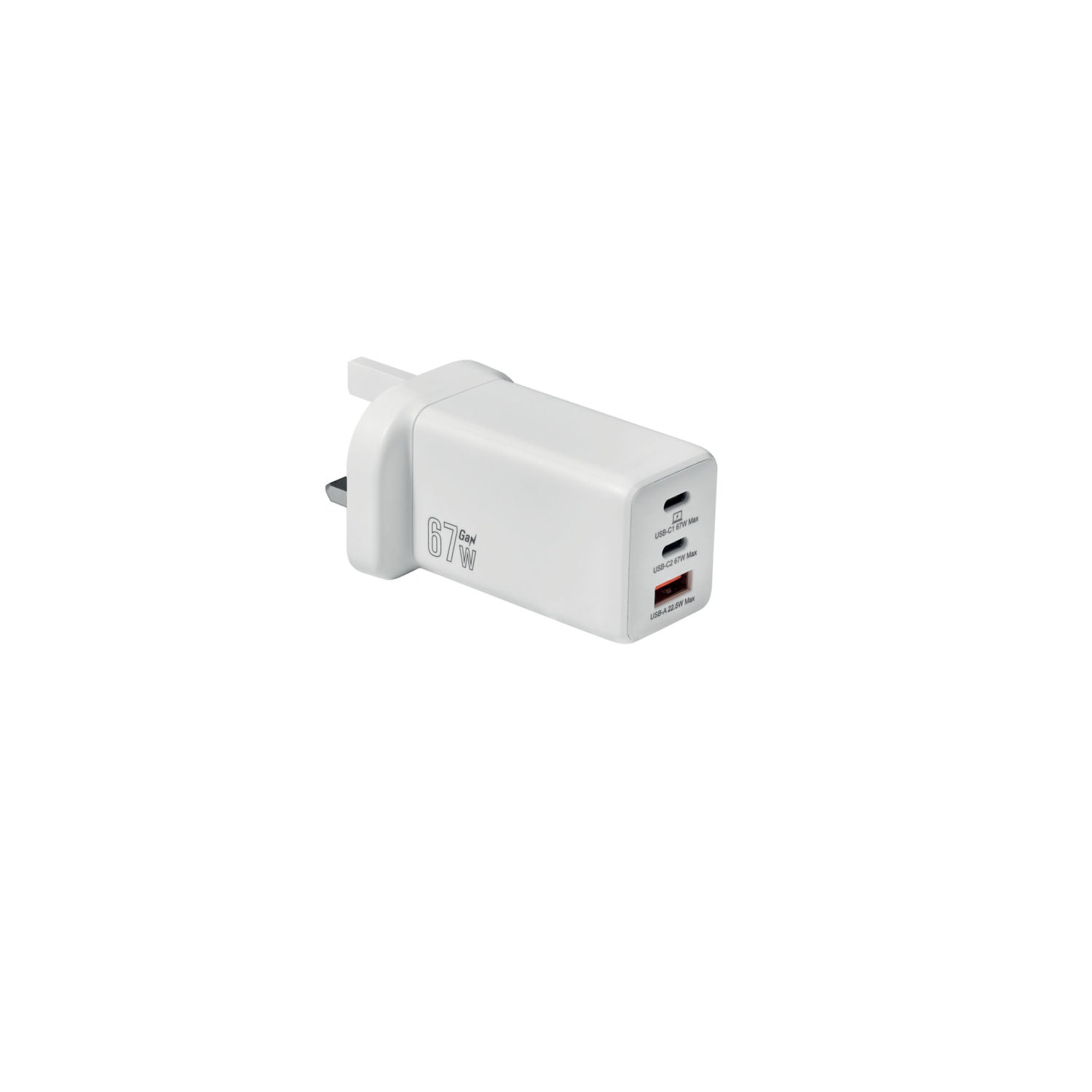 ASDA Tech PD Charger 65W multi-port, imported from the UK