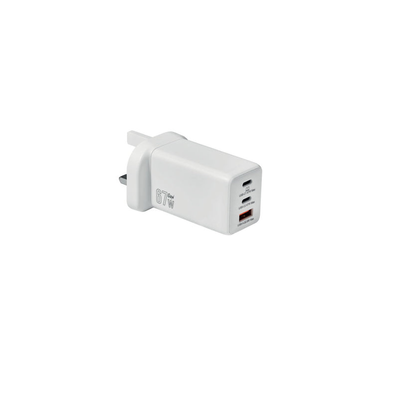 ASDA Tech PD Charger 65W multi-port, imported from the UK