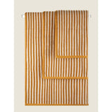 George Home honey popcorn stripe hand towel, UK version