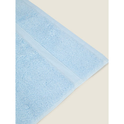 George Home face cloth soft blue, imported from the UK