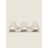 George Home grey ceramic wiggle soap dish, UK version