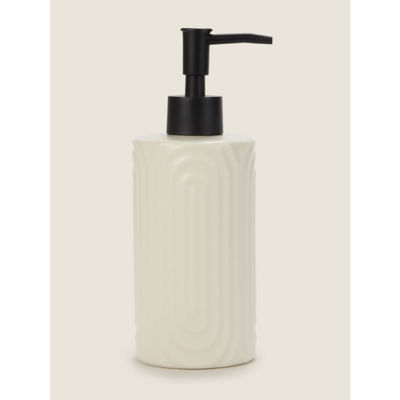 George Home ceramic soap dispenser 7x7x19.5 cm, UK version