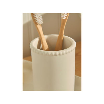 At Home with Stacey Solomon beaded earthenware tumbler - British product