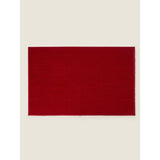 George Home red chenille bath mat 50x80cm (British brand)
