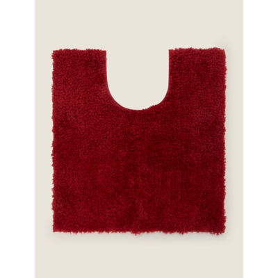 George Home red super soft pedestal mat, imported from the UK