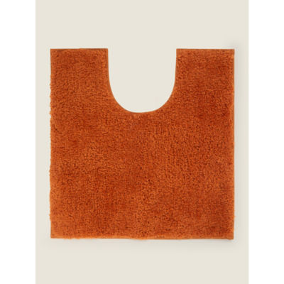 George Home orange super soft pedestal mat - British product