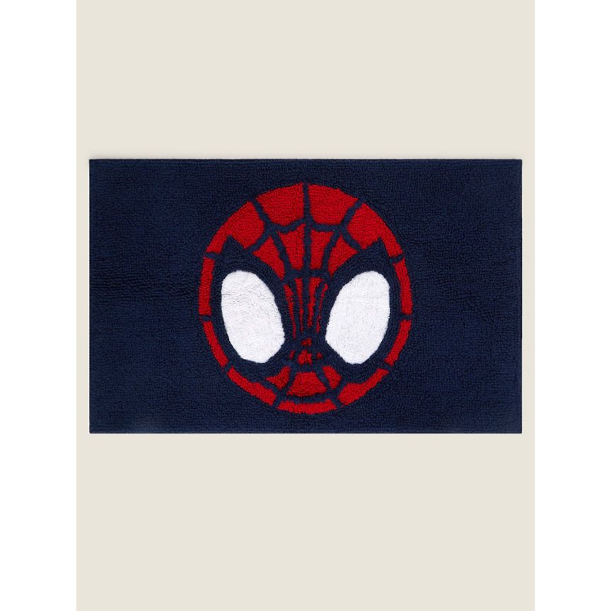 Marvel Spider-Man Navy Bath Mat GOODS ASDA   