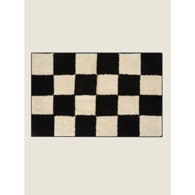 George Home checkerboard bath mat 50x80 cm, imported from the UK