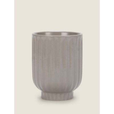 George Home heather ribbed stoneware tumbler, UK version
