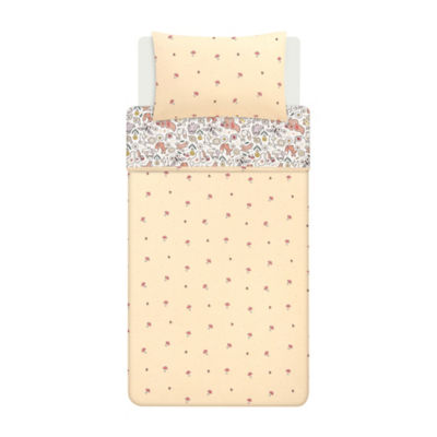 George Home Woodland reversible duvet set single, UK version