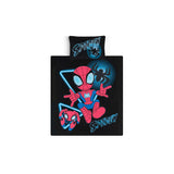 George Home Disney Spiderman Glow in the Dark Toddler Duvet Set - Cot GOODS ASDA   