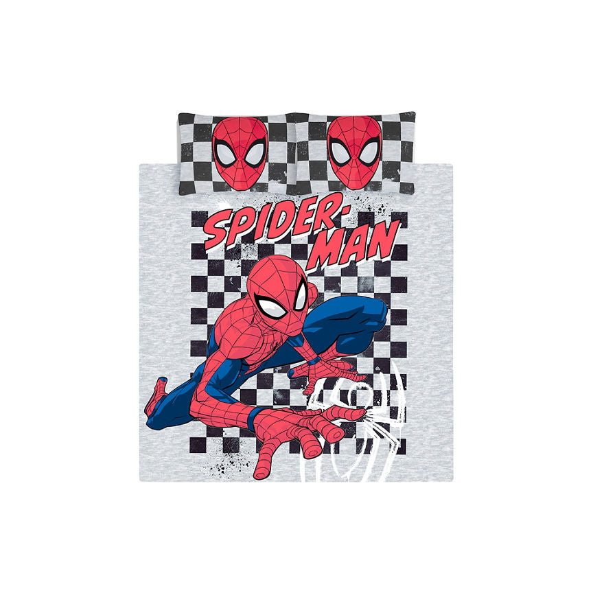 George Home Marvel Spider-Man Reversible Duvet Set - Double GOODS ASDA   