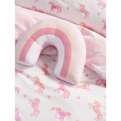 George Home ombre unicorn single duvet set, UK version