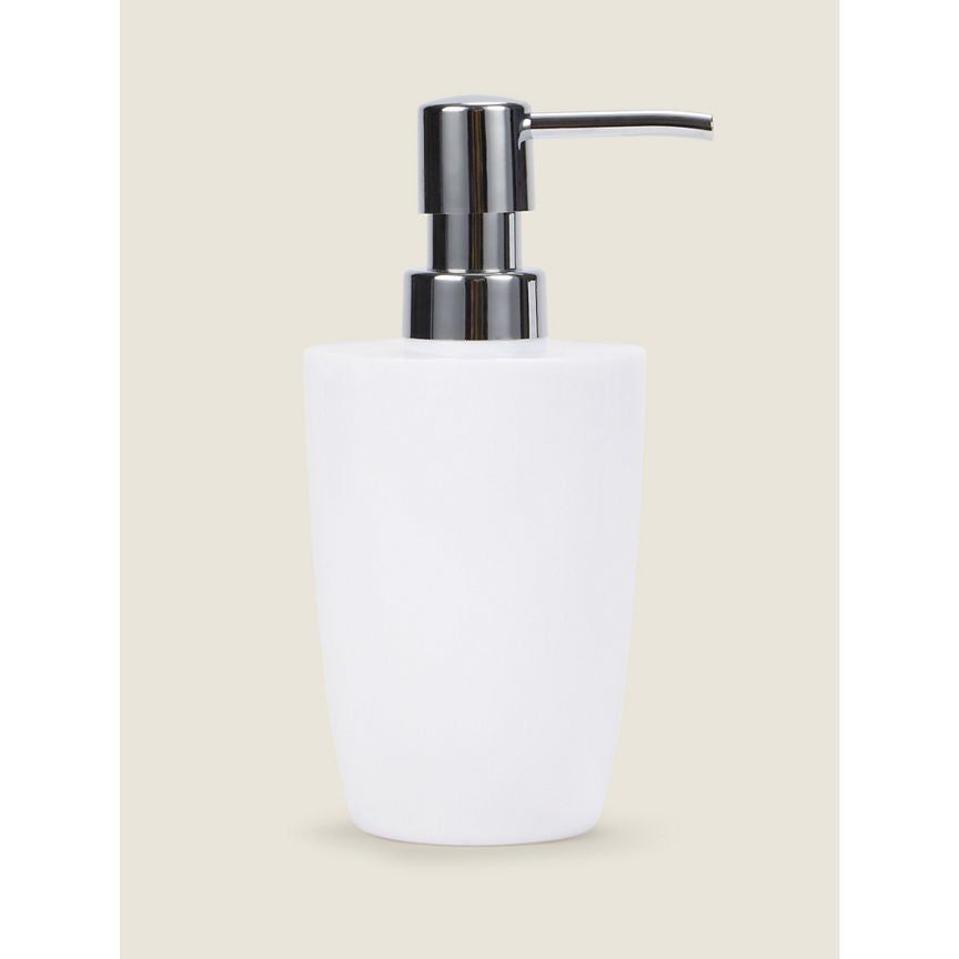 George Home White Soap Dispenser GOODS ASDA   