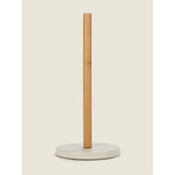 George Home Cream Bamboo Toilet Roll Stand GOODS ASDA   