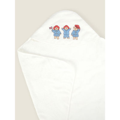 Paddington multi-coloured hooded towel 75 x 75 cm, imported from the UK