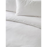 George Home white brushed cotton duvet cover set super king, UK version