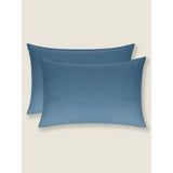 George Home Cool Touch TENCEL pillowcase pair in white (British brand)