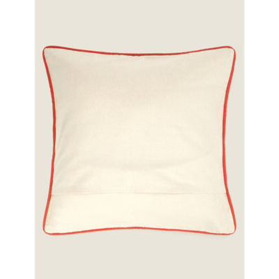 George Home natural tufted pumpkin cushion 45x45cm - British product