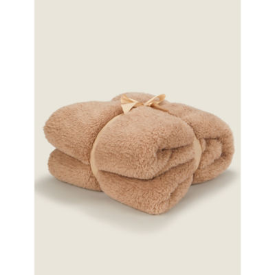 George Home teddy throw 150x120cm - British product