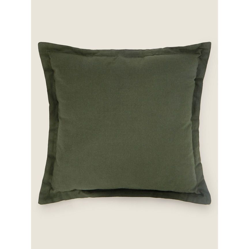 George Home Solid Dyed Cushion GOODS ASDA   