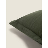 Cojín liso teñido George Home de 45 x 45 cm (marca británica)