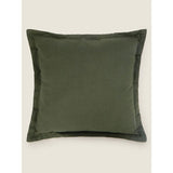 Cojín liso teñido George Home de 45 x 45 cm (marca británica)