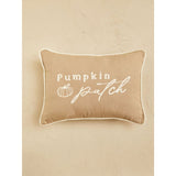 Stacey Solomon natural embroidered pumpkin cushion 35x45cm, UK version