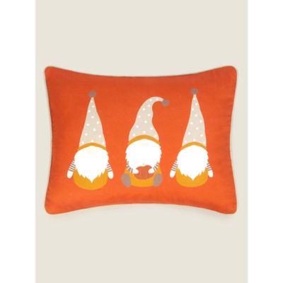 George Home orange autumn gonk cushion 35x45 cm - British product