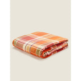 George Home Autumn Check Super Soft Throw 150x120cm (British brand)