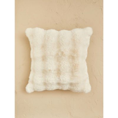 Stacey Solomon bobble faux fur cushion 45cm (British brand)