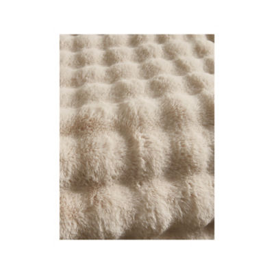 At Home with Stacey Solomon faux fur throw, imported from the UK