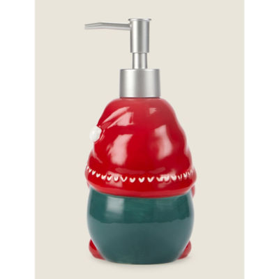 George Home Gonk soap dispenser multi-coloured earthenware - British product