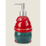 George Home Gonk soap dispenser multi-coloured earthenware - British product