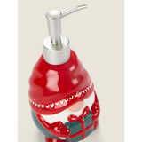 George Home Gonk soap dispenser multi-coloured earthenware - British product