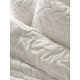 George Home cable knit teddy duvet set single (British brand)