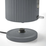 George Home grey ribbed fast boil kettle 1.7L - British product