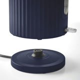 George Home Navy Ribbed Fast Boil Kettle 1.7L